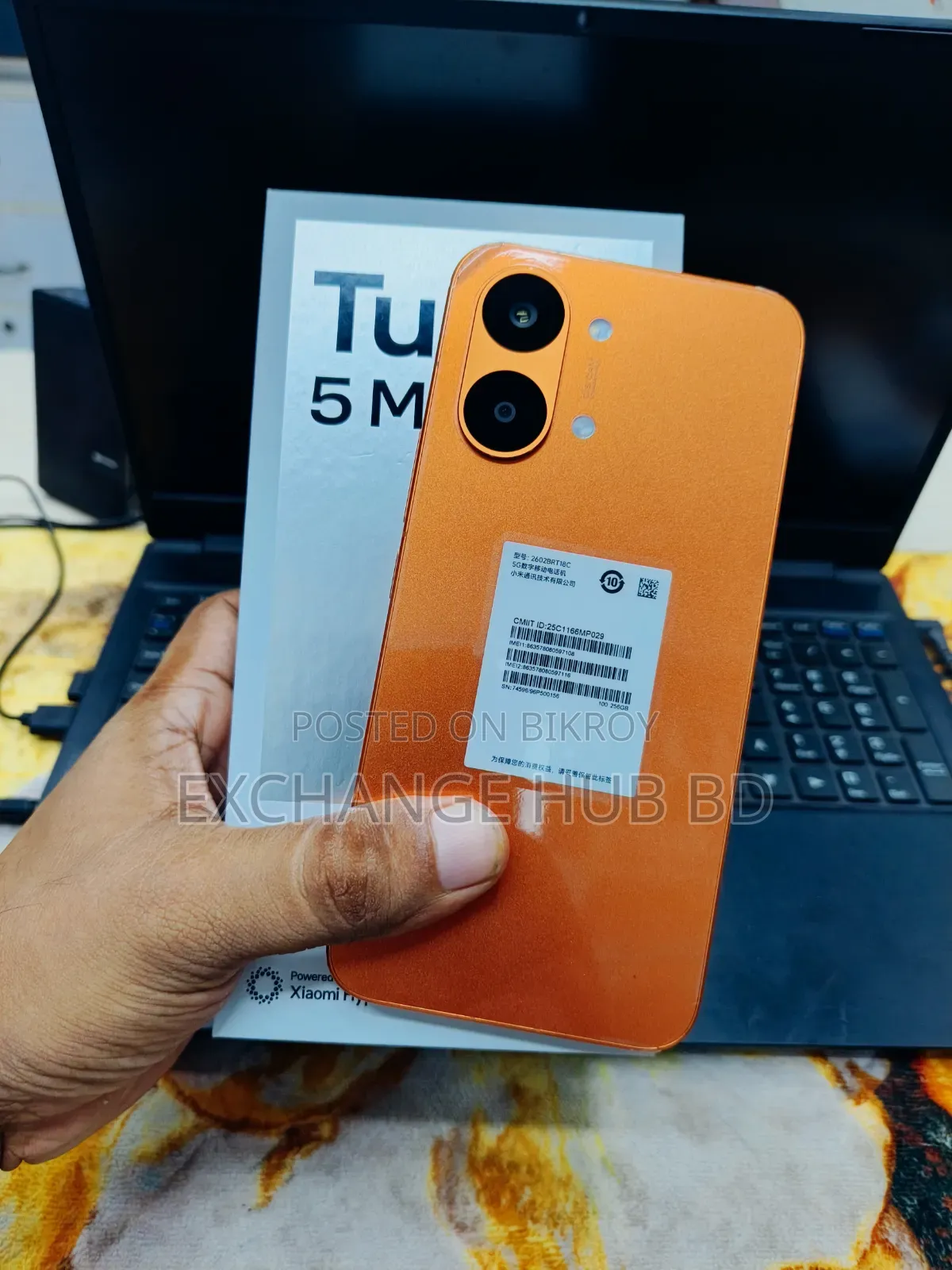 New Xiaomi Redmi Turbo 5 Max 256 GB Orange