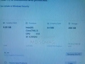 Desktop Computer Asus ET2013IUTI 8GB Intel Core I3 HDD 500GB