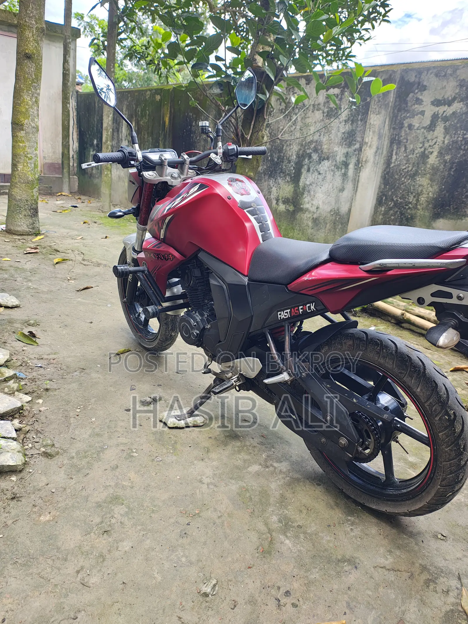 Yamaha FZ 2018 Red