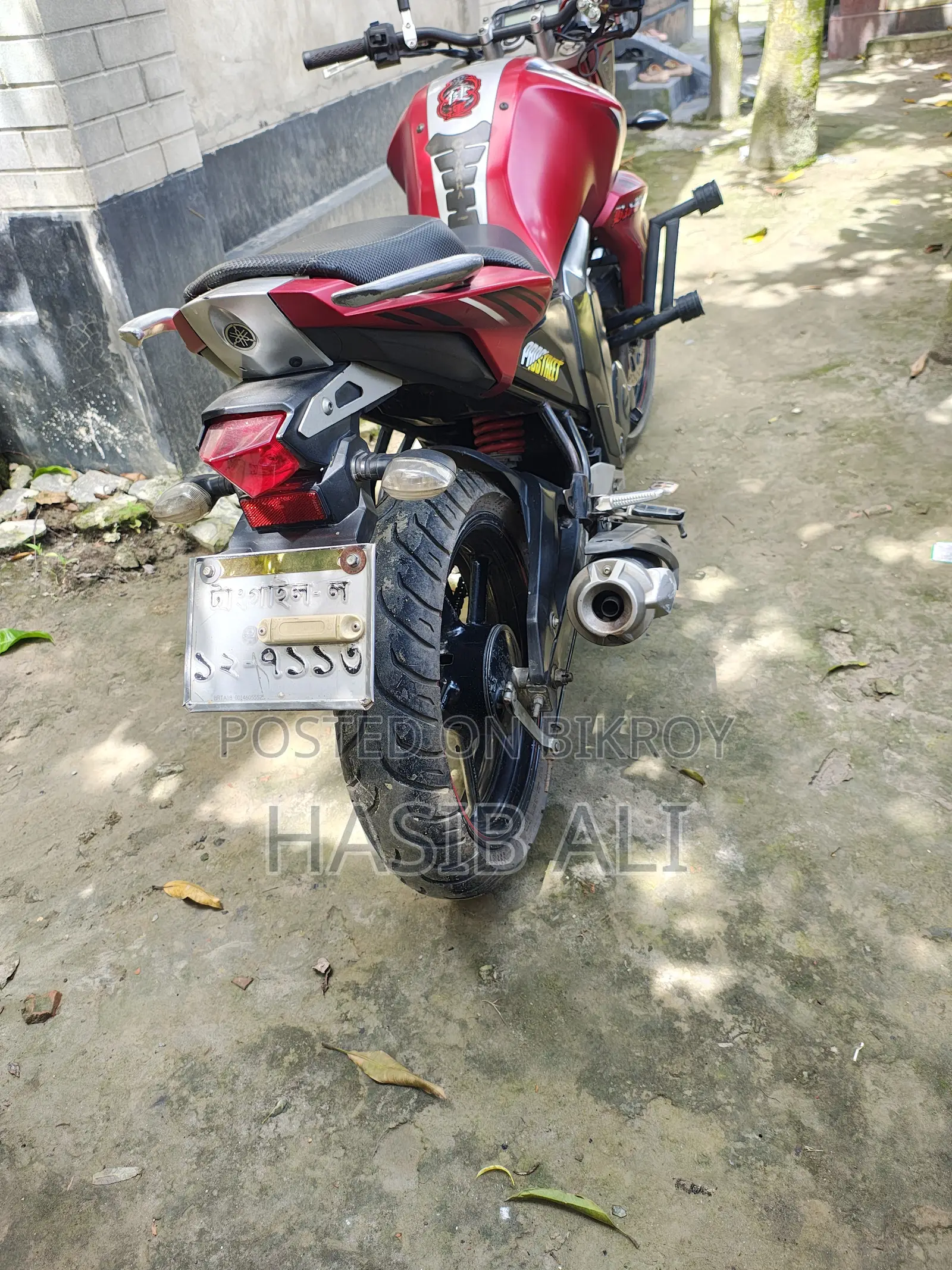 Yamaha FZ 2018 Red