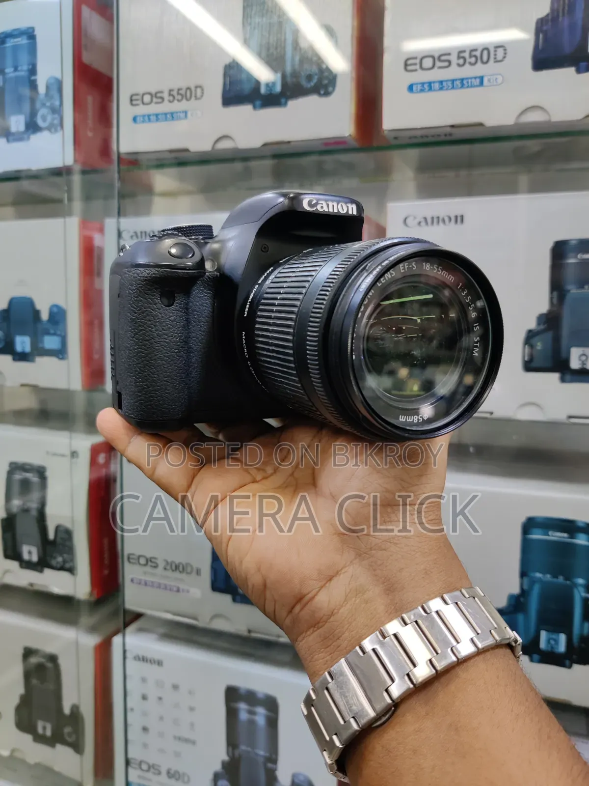 Canon 600d Display Rotation Dslr With 18-55mm Stm Lens