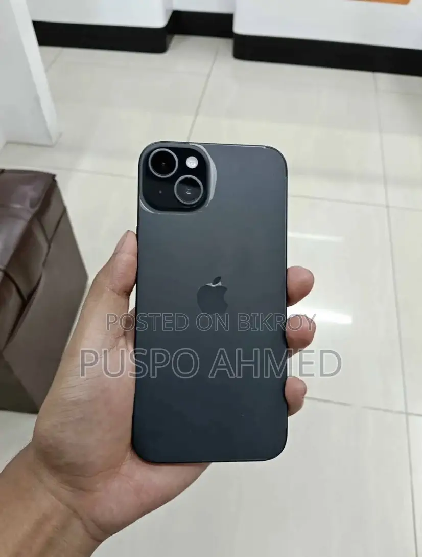 New Apple iPhone 15 Plus 256 GB Black