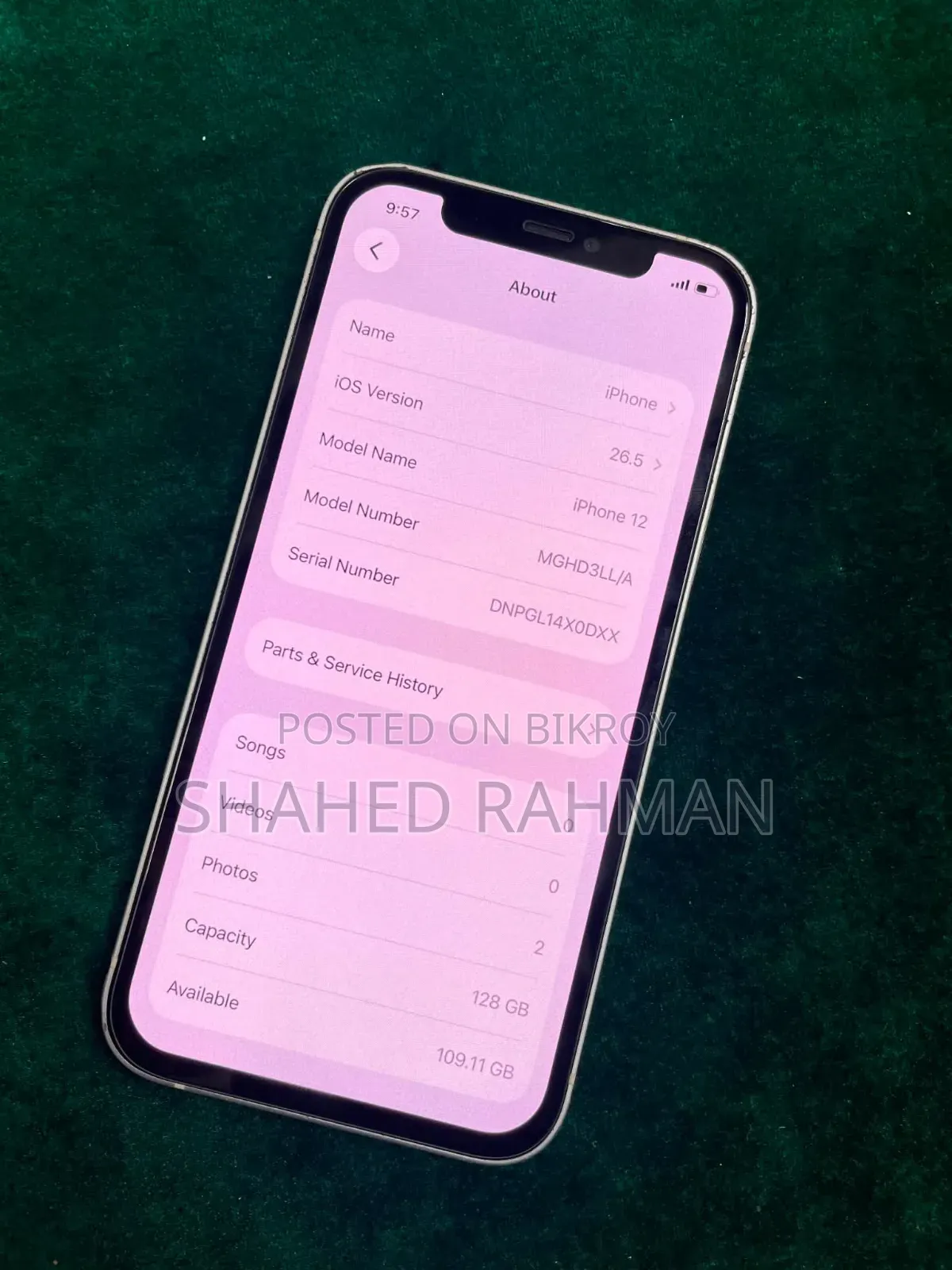 Apple iPhone 12 128 GB White