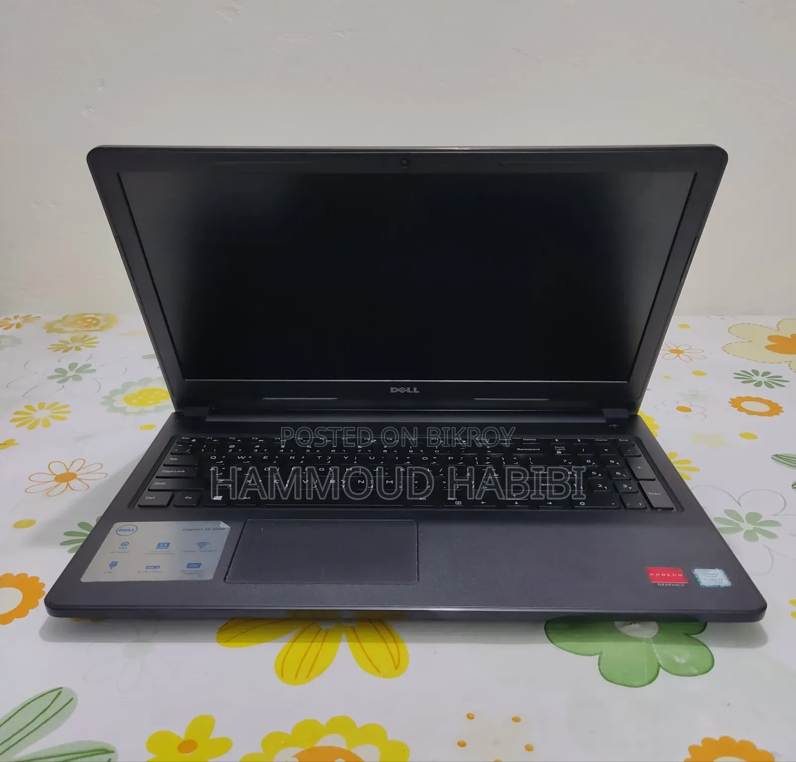 Laptop Dell Inspiron 15 3000 8GB Intel Core I7 SSD 250GB