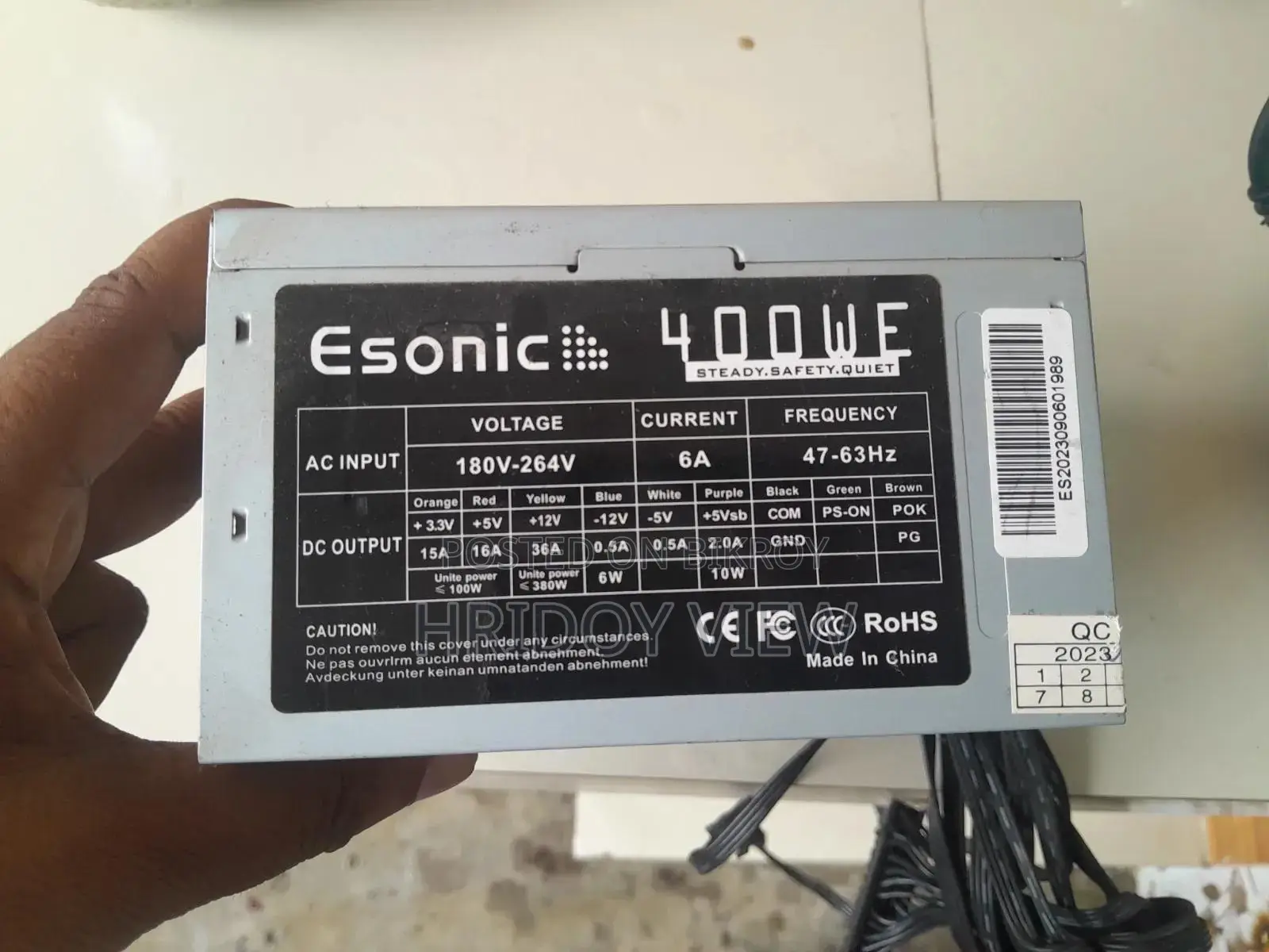 Esonic 400W Power Supply For Sale