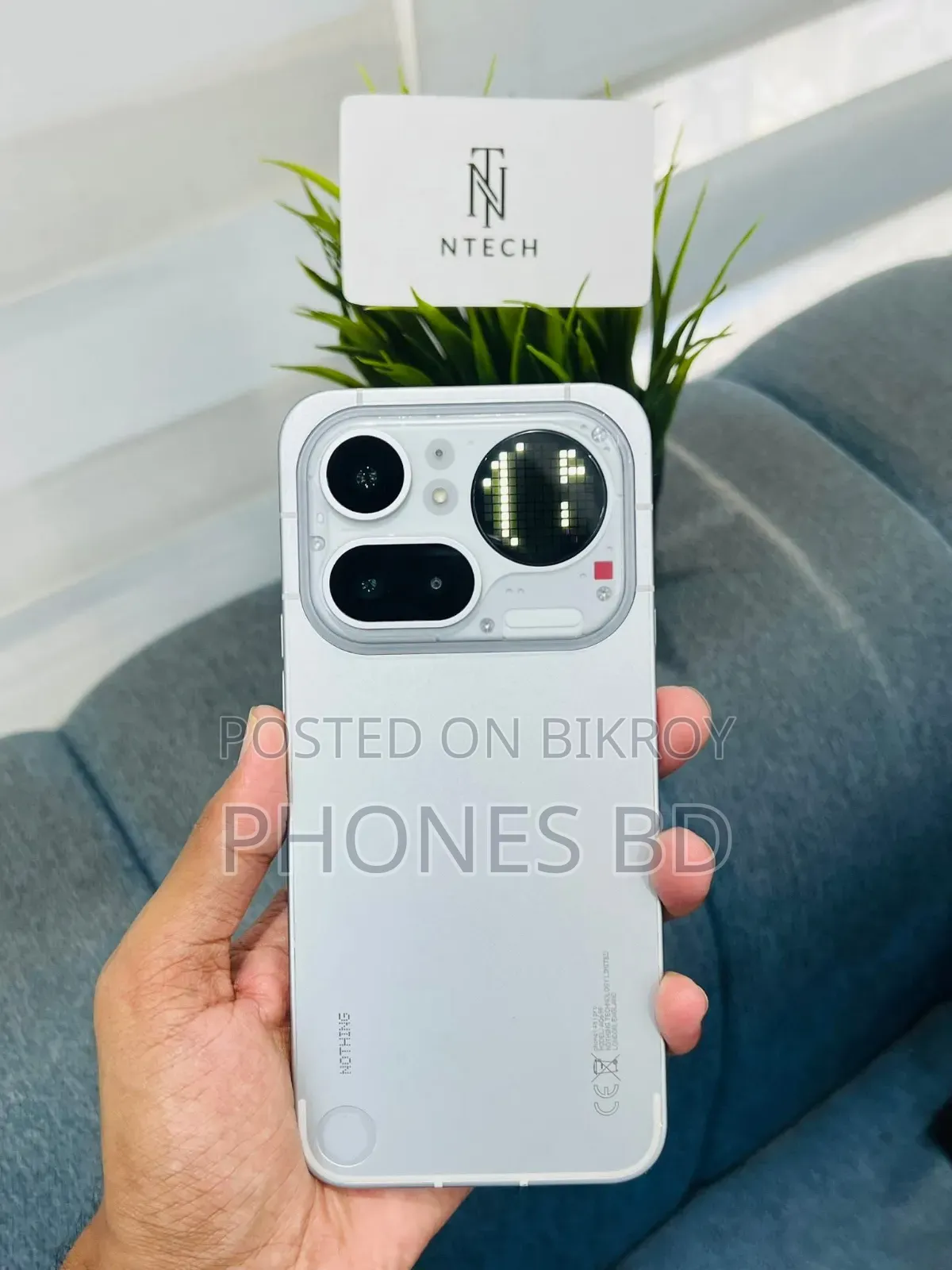 নতুন নাথিং ফোন ৪এ প্রো ১২৮ জিবি সিলভার