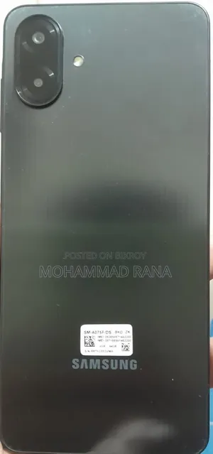 স্যামসাং গ্যালাক্সি এ০৭ ৪জি ৬৪ জিবি ব্ল্যাক