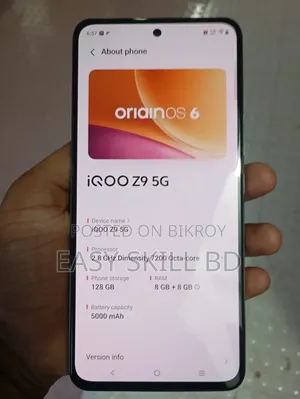 New Vivo iQOO Z9 128 GB Gray