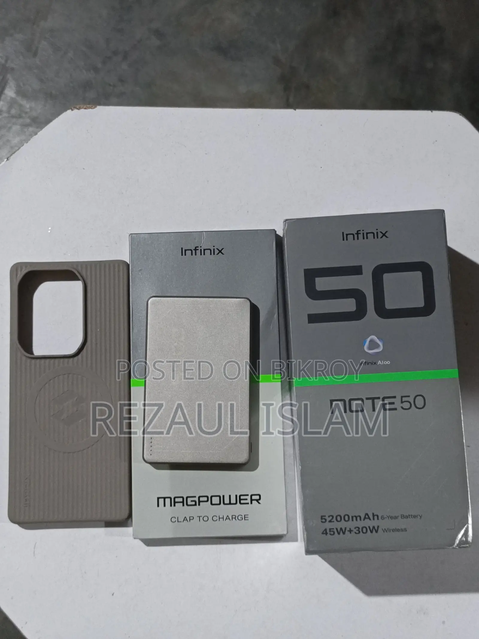 ইনফিনিক্স নোট ৫০ ৪জি ২৫৬ জিবি গ্রে