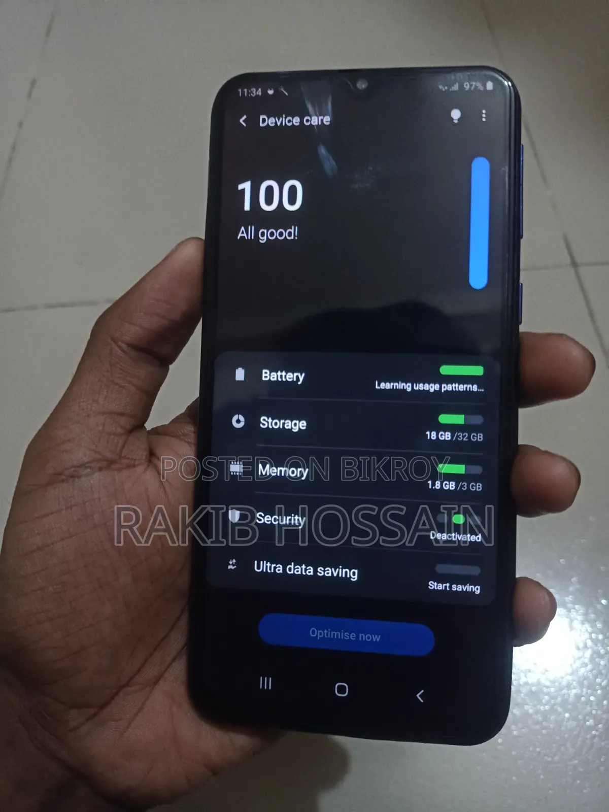 Samsung Galaxy M20 32 GB Blue