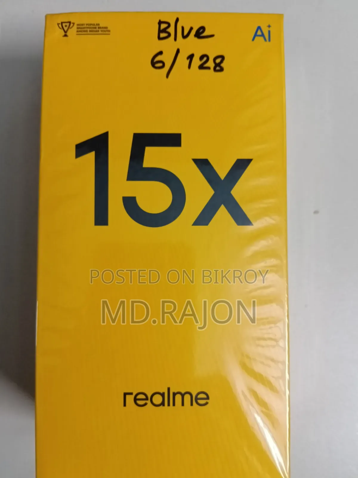 New Realme 128 GB Blue