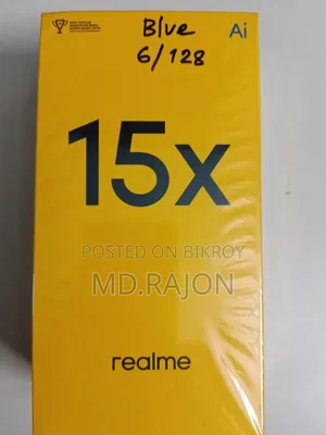 New Realme 128 GB Blue