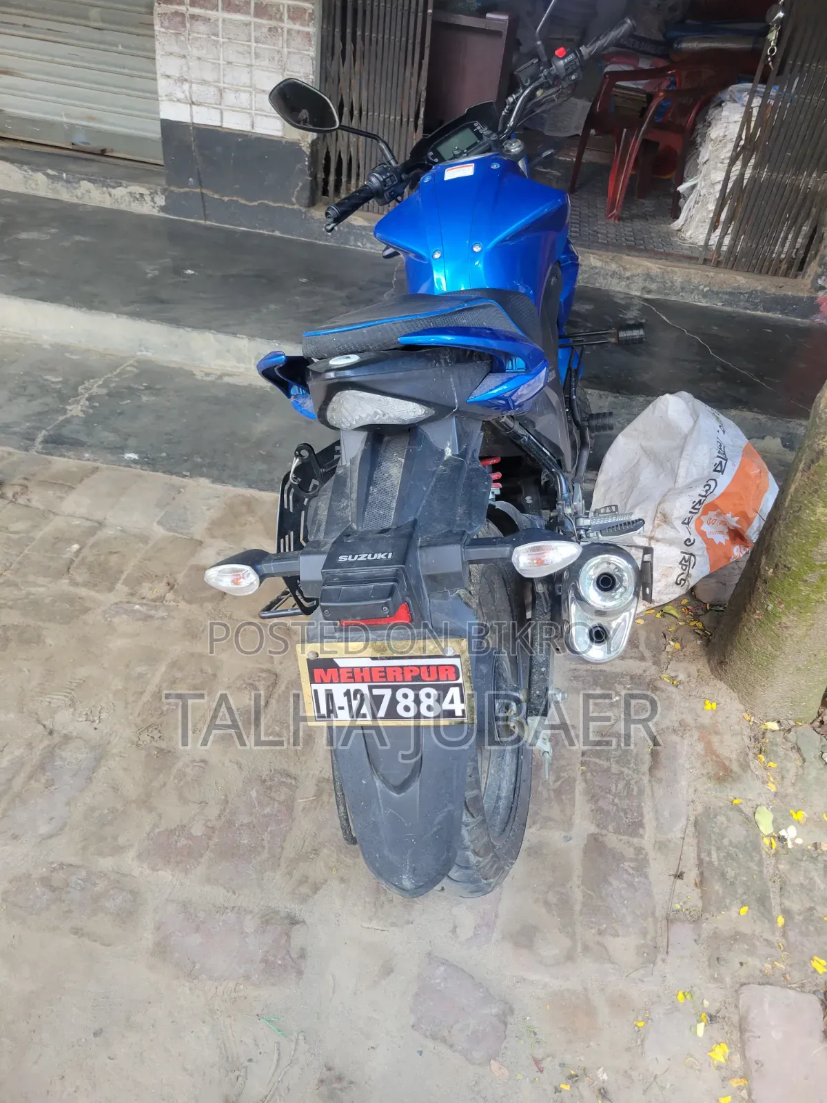 Suzuki Gixxer Monotone 2025 Blue