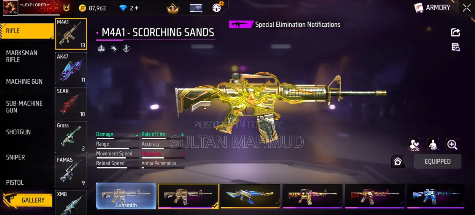 Old Free Fire ID for Sale Dhaka F2F