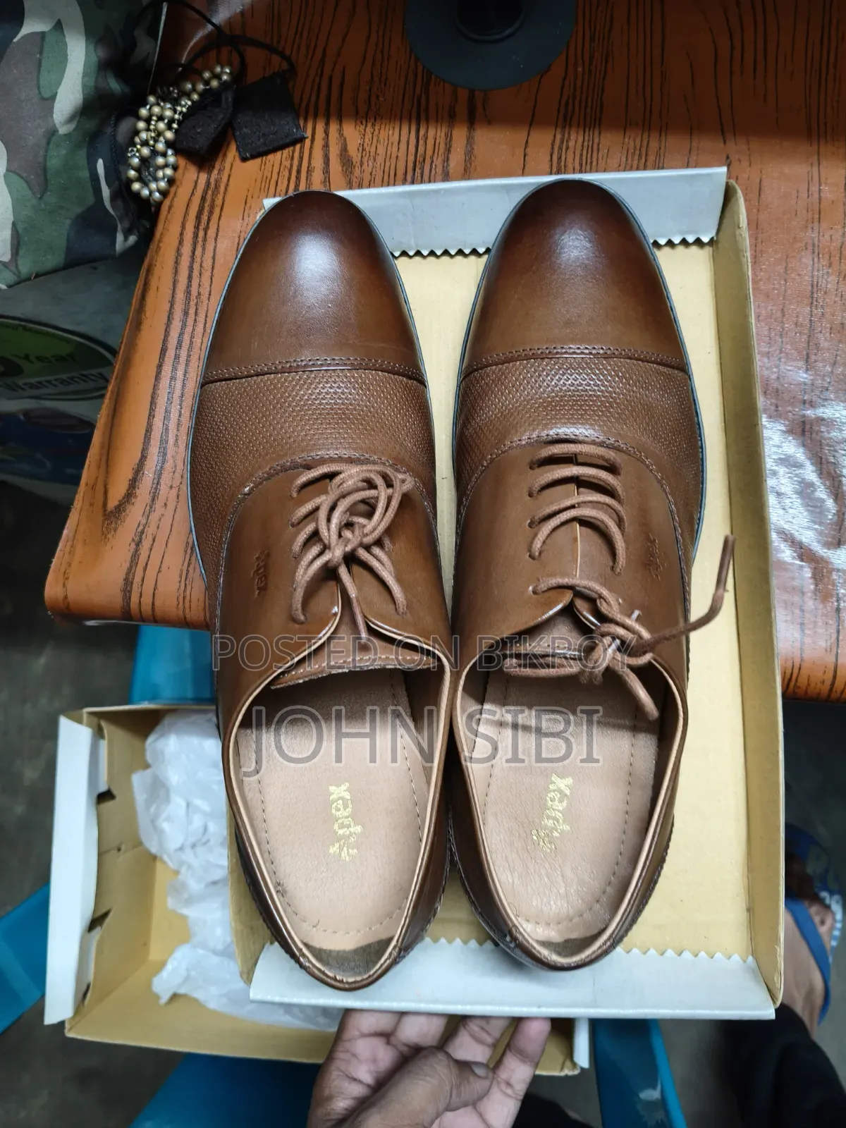 Apex Brown Formal Shoe