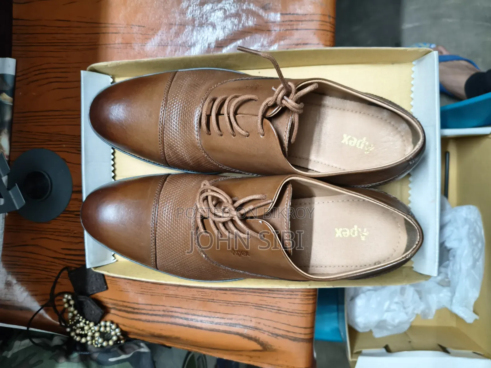 Apex Brown Formal Shoe