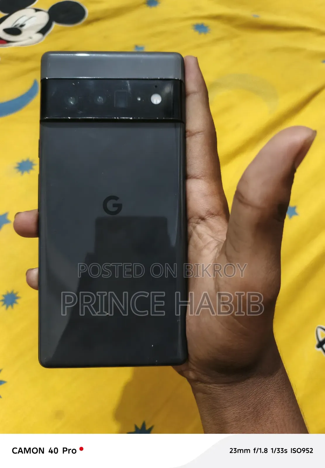Google Pixel 6 Pro 128 GB Black