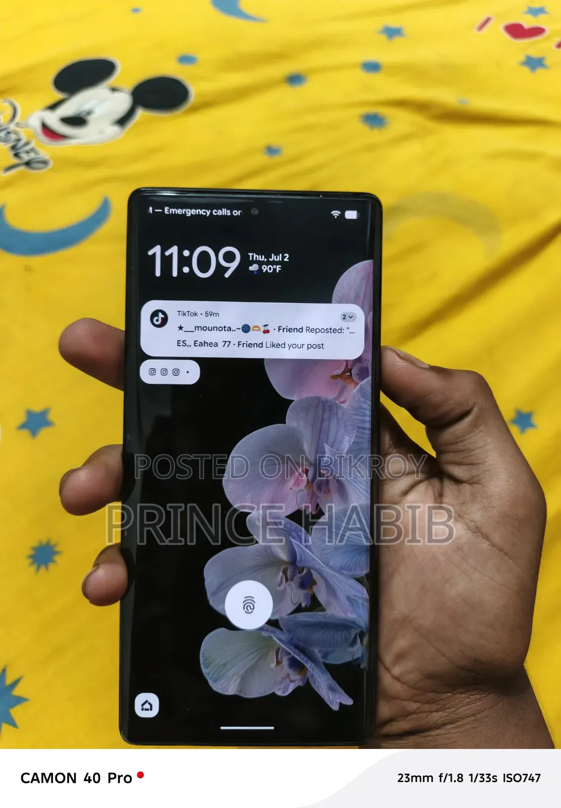 Google Pixel 6 Pro 128 GB Black