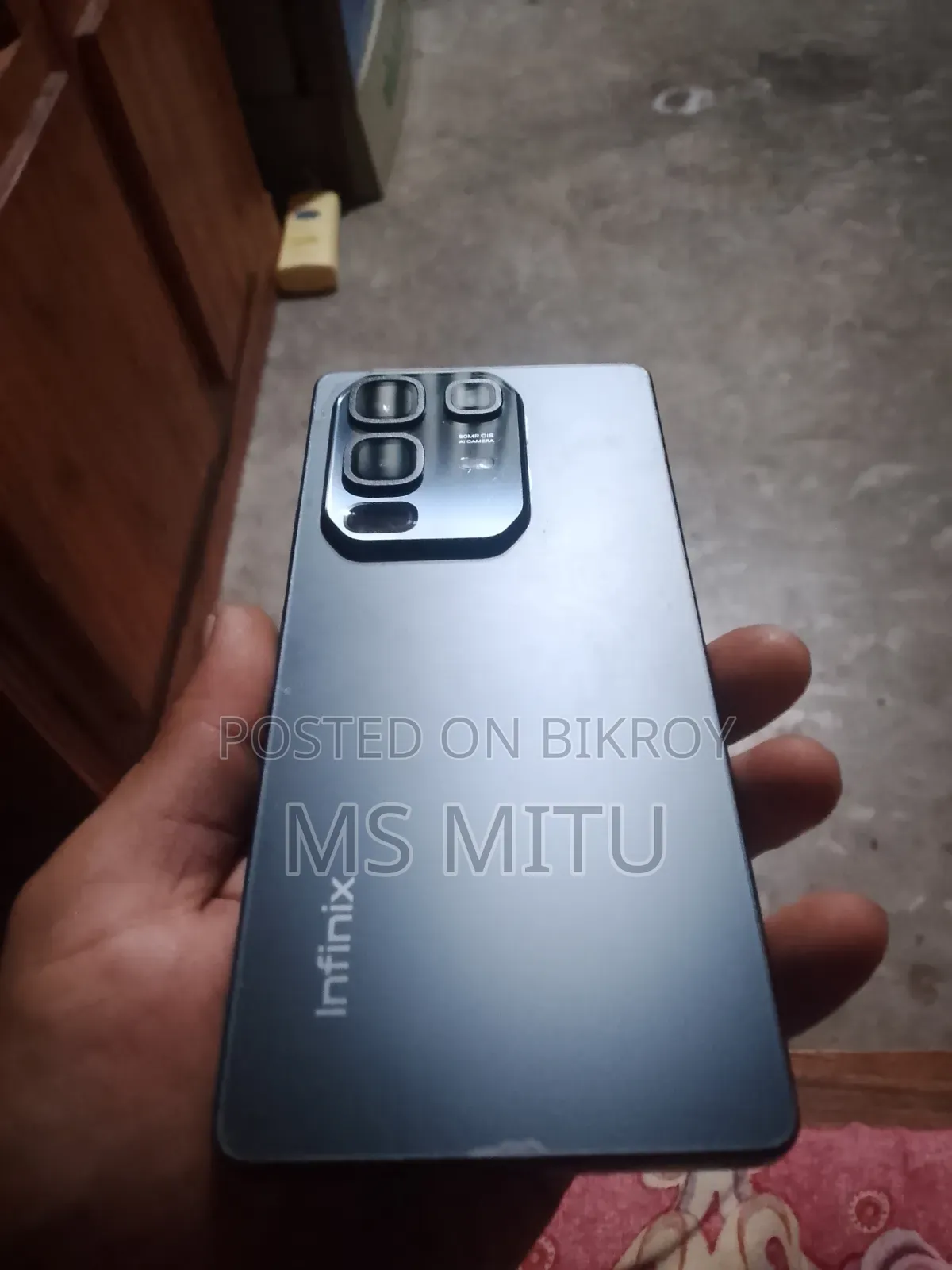 Infinix Note 50 4G 256 GB Black