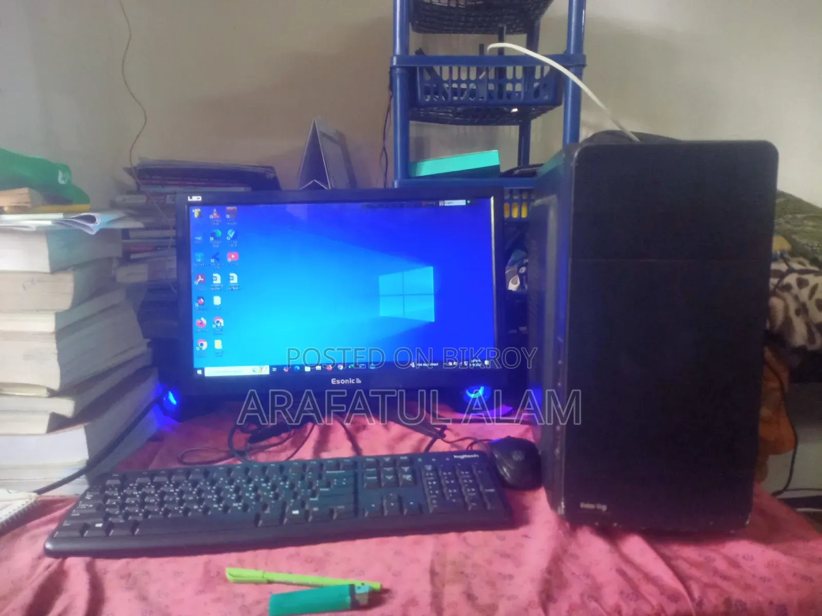 Desktop Computer 8GB Intel SSD 128GB