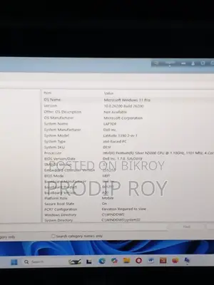 Laptop Dell Latitude 3190 8GB Intel Pentium HDD+SSD 128GB