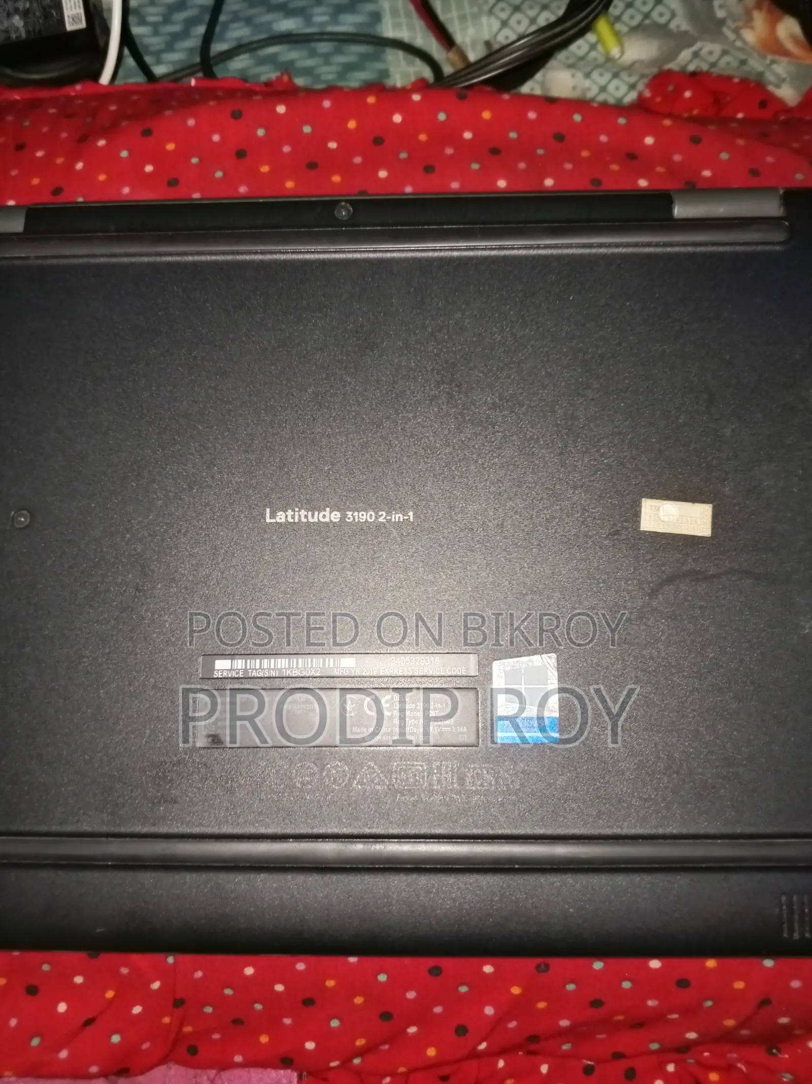 Laptop Dell Latitude 3190 8GB Intel Pentium HDD+SSD 128GB
