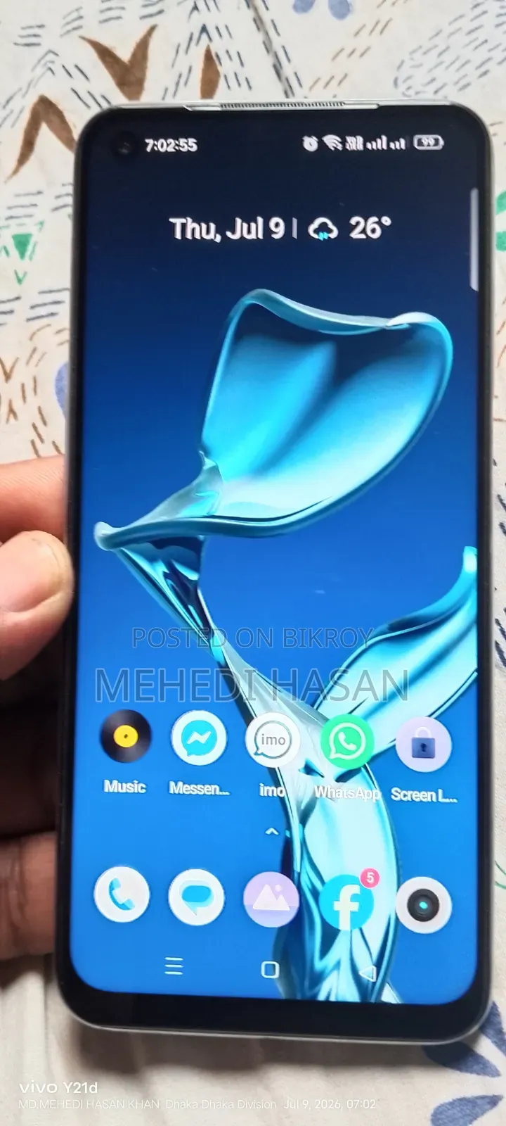 Realme Narzo 50 5G 128 GB Silver
