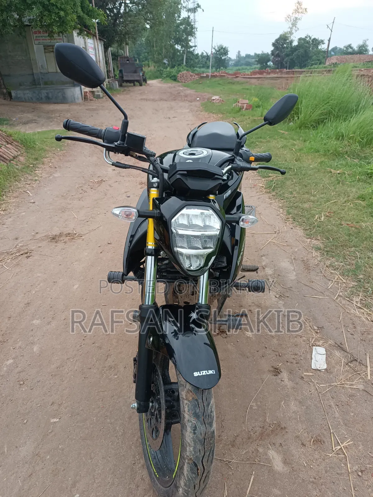 New Suzuki Bike 2026 Black