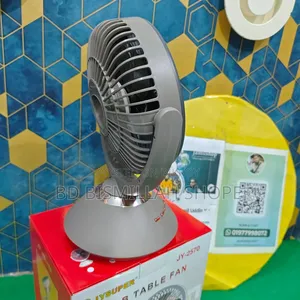 জয় সুপার ২৫৭০ টেবিল ফ্যান ২০ ঘন্টা চার্জ ব্যাক আপ