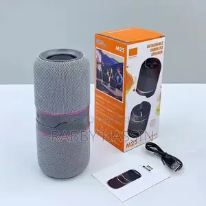 2-in-1 Magnetic Bluetooth Speaker P-3580 Rgb Light Wireless Subwoofe
