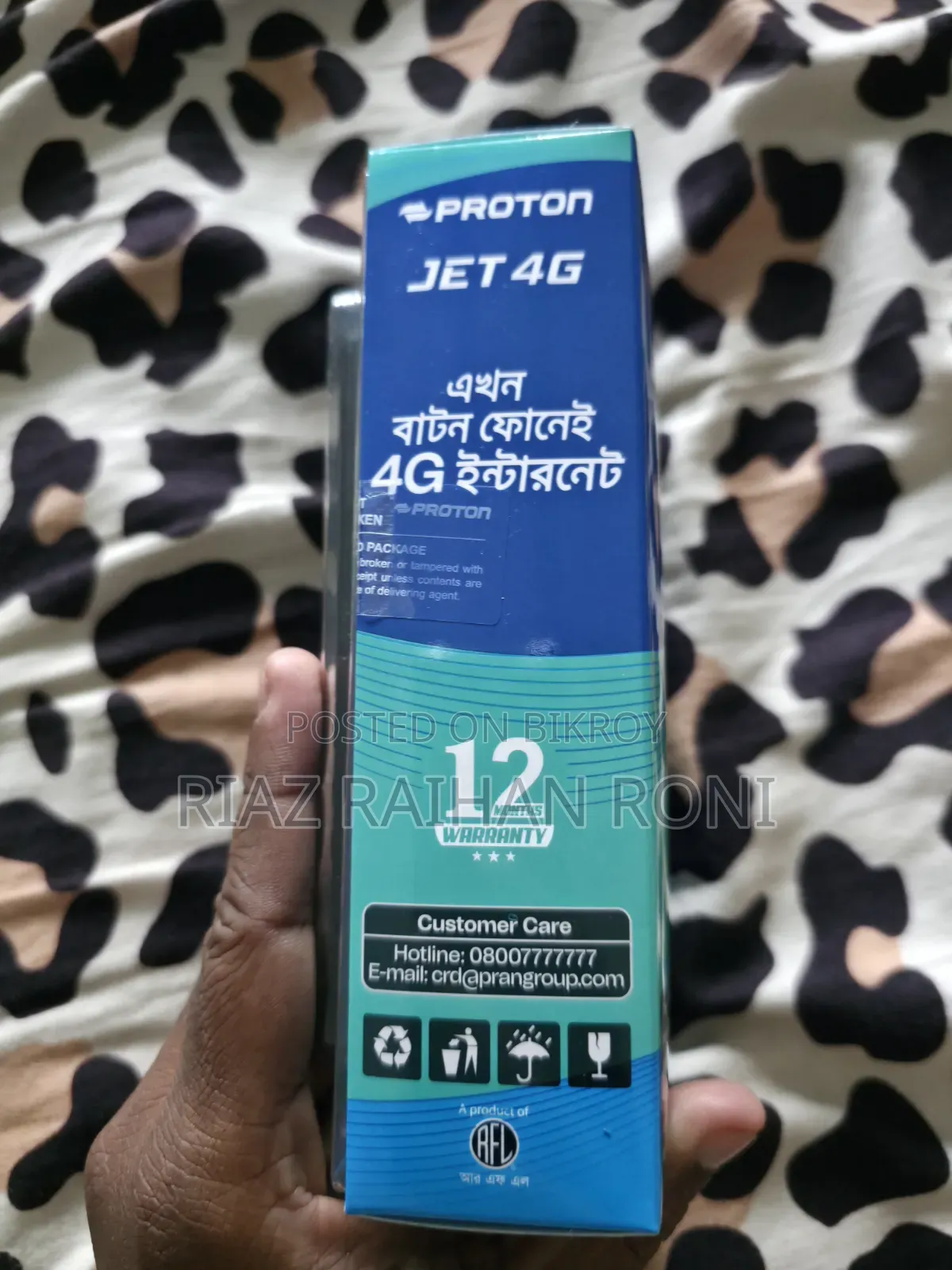 New Proton 8 GB Black