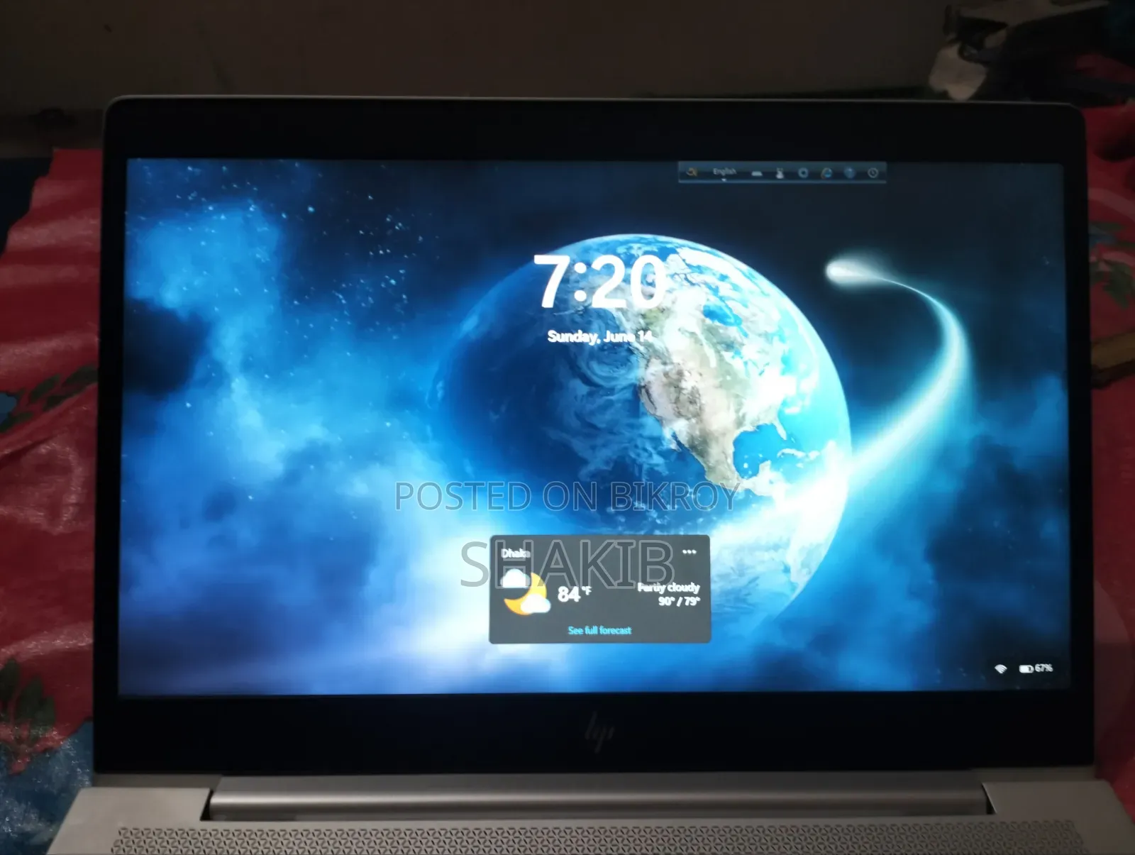 Laptop HP EliteBook 840 G6 8GB Intel Core I5 SSD 256GB