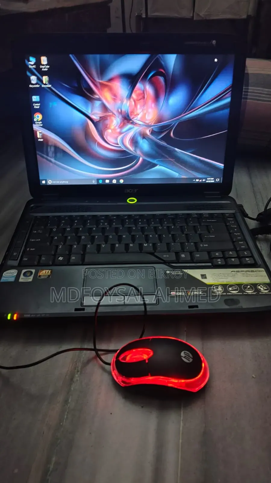 Laptop Acer Aspire 4220 3GB Intel Celeron SSD 320GB