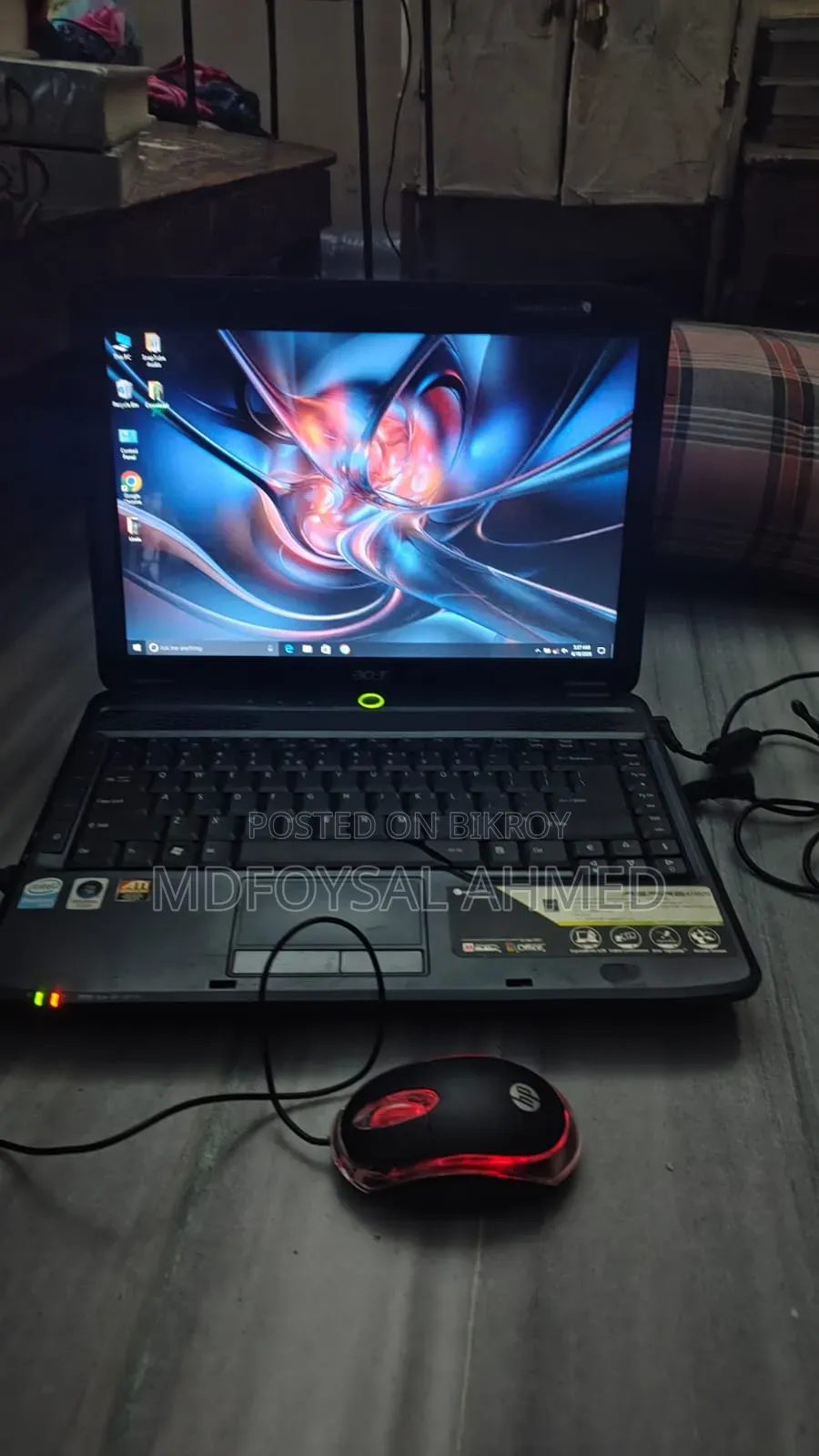 Laptop Acer Aspire 4220 3GB Intel Celeron SSD 320GB