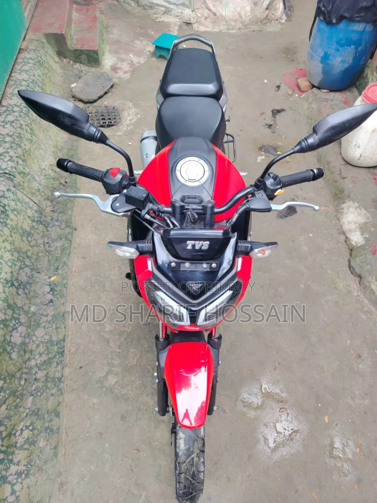 TVS Raider 125 2023 Red