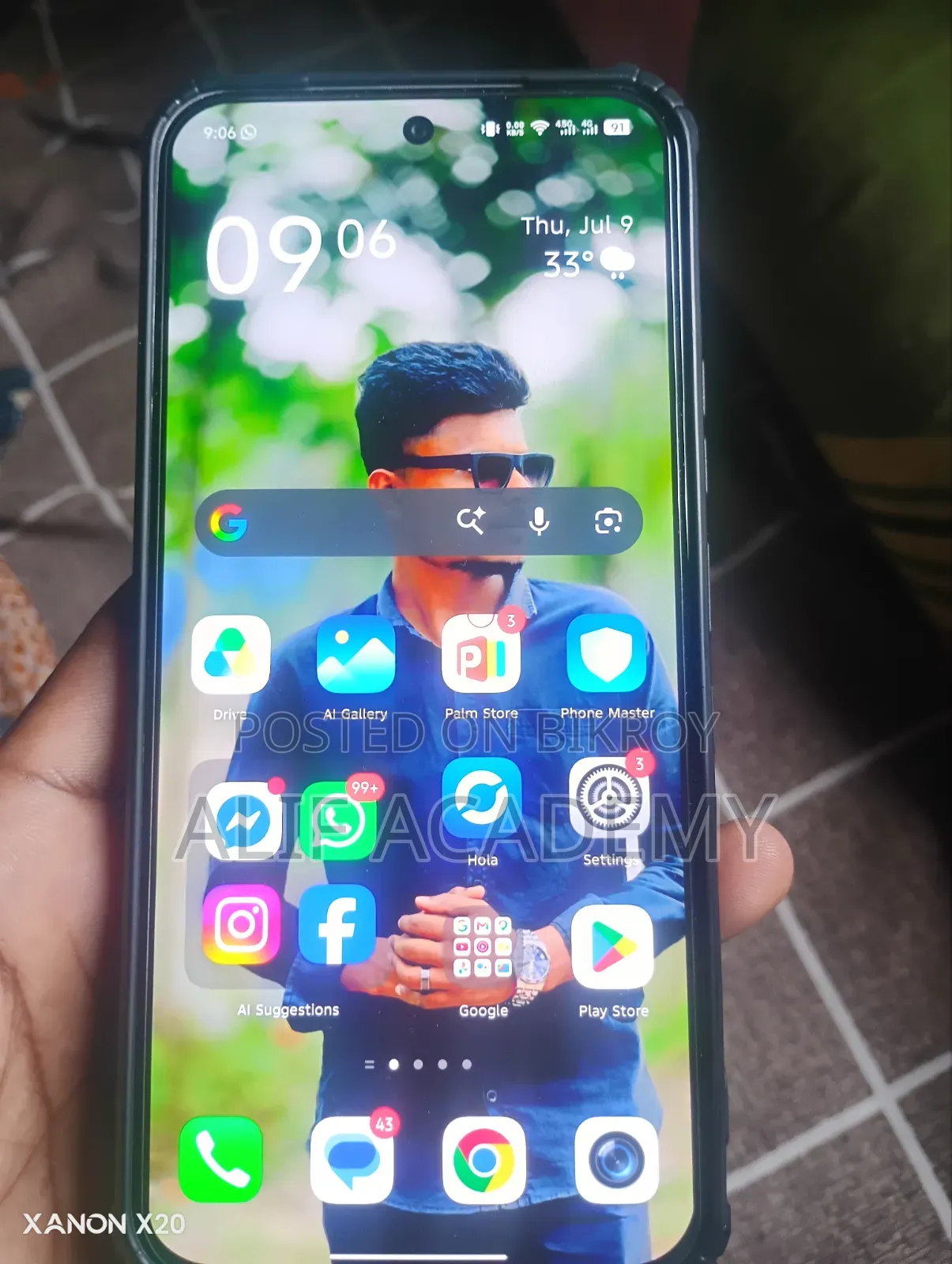 New Infinix Hot 60 Pro 128 GB Silver