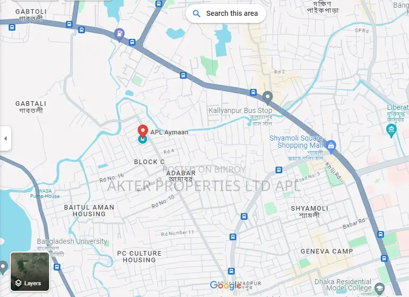 3-bedroom Apartment in Mohammadpur for sale