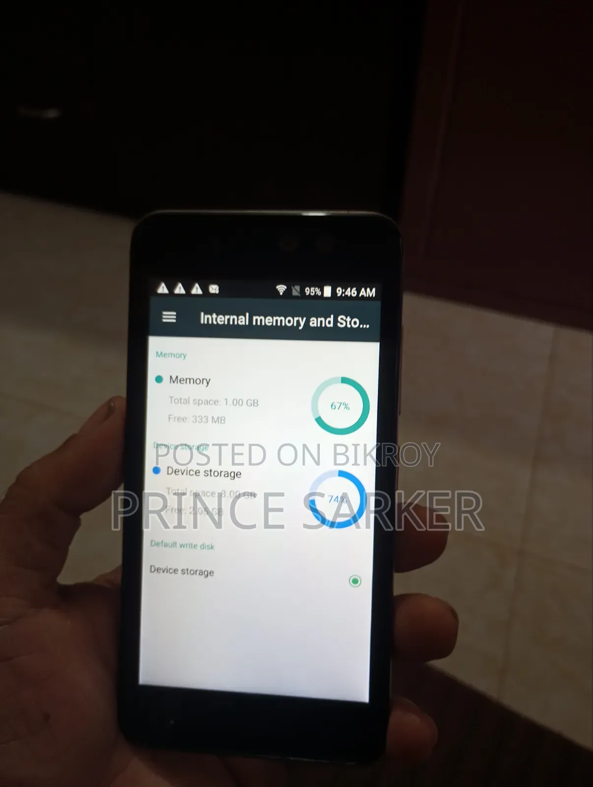 Itel S12 8 GB Gold