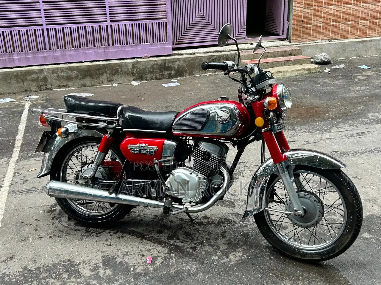 New Honda 1984 Red