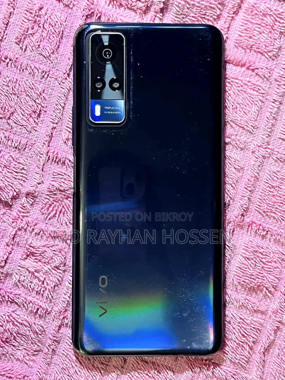 New Vivo Y53s 128 GB Purple
