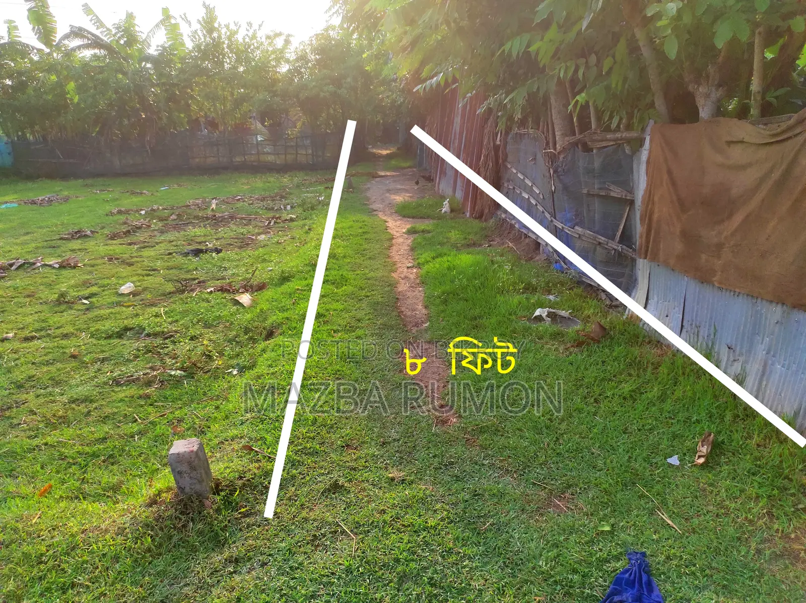 3.50 Katha / 5.73 Shotok unencumbered land for sale in Chokrakhali, Khulna