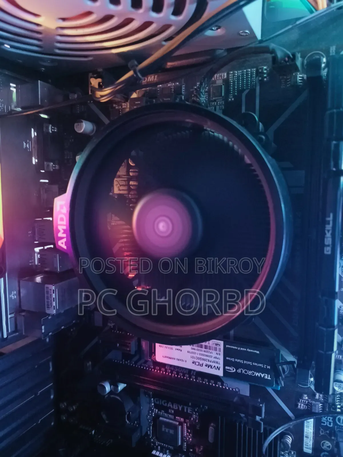 Desktop Computer 8GB AMD Ryzen 5 SSD 128GB