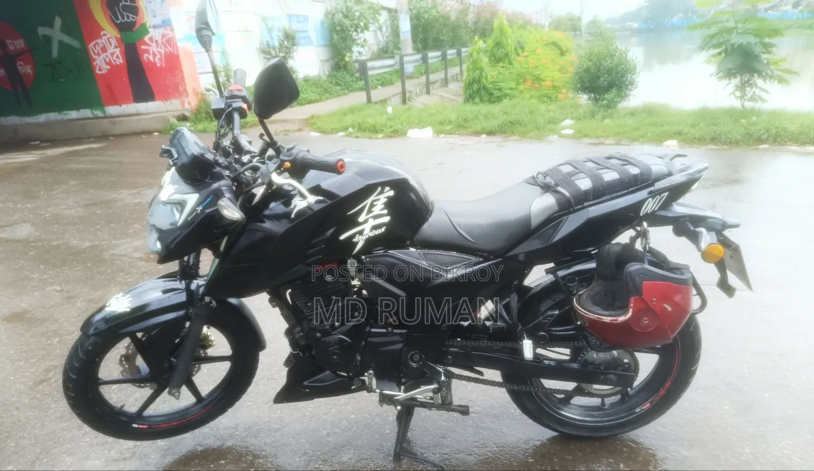 টিভিএস আপাচে আরটিআর ১৬০ ৪ভি ২০২২ কালো