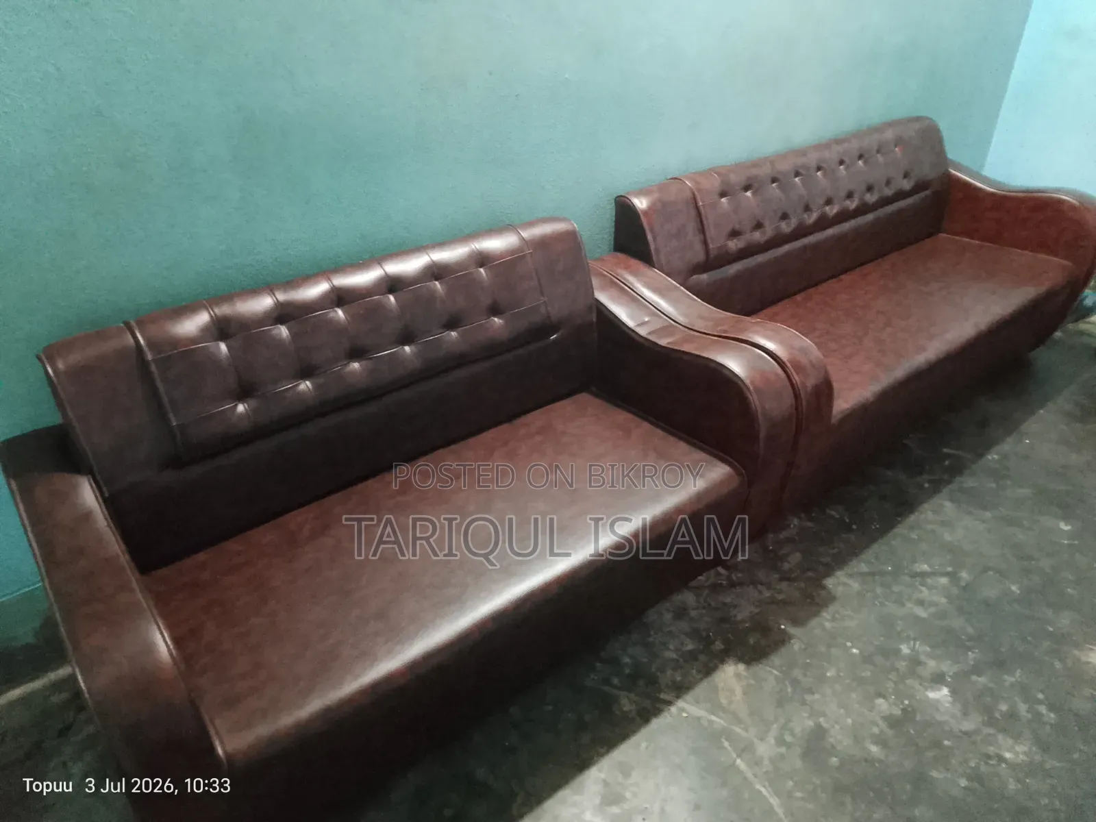 Urgent sale of 3 used sofa sets