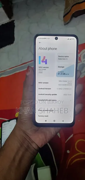 Xiaomi Redmi Note 10 64 GB Green