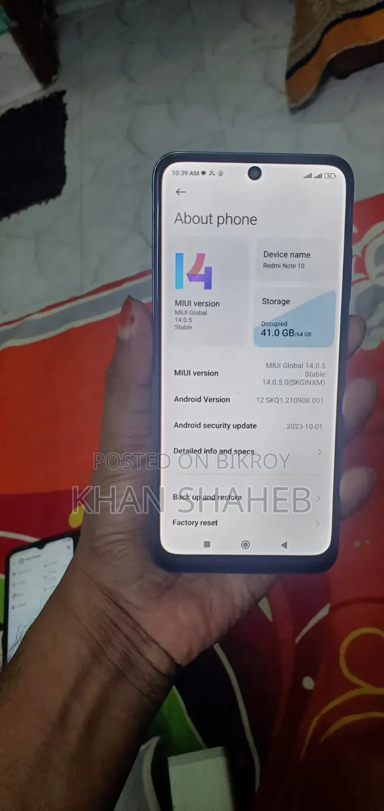 Xiaomi Redmi Note 10 64 GB Green