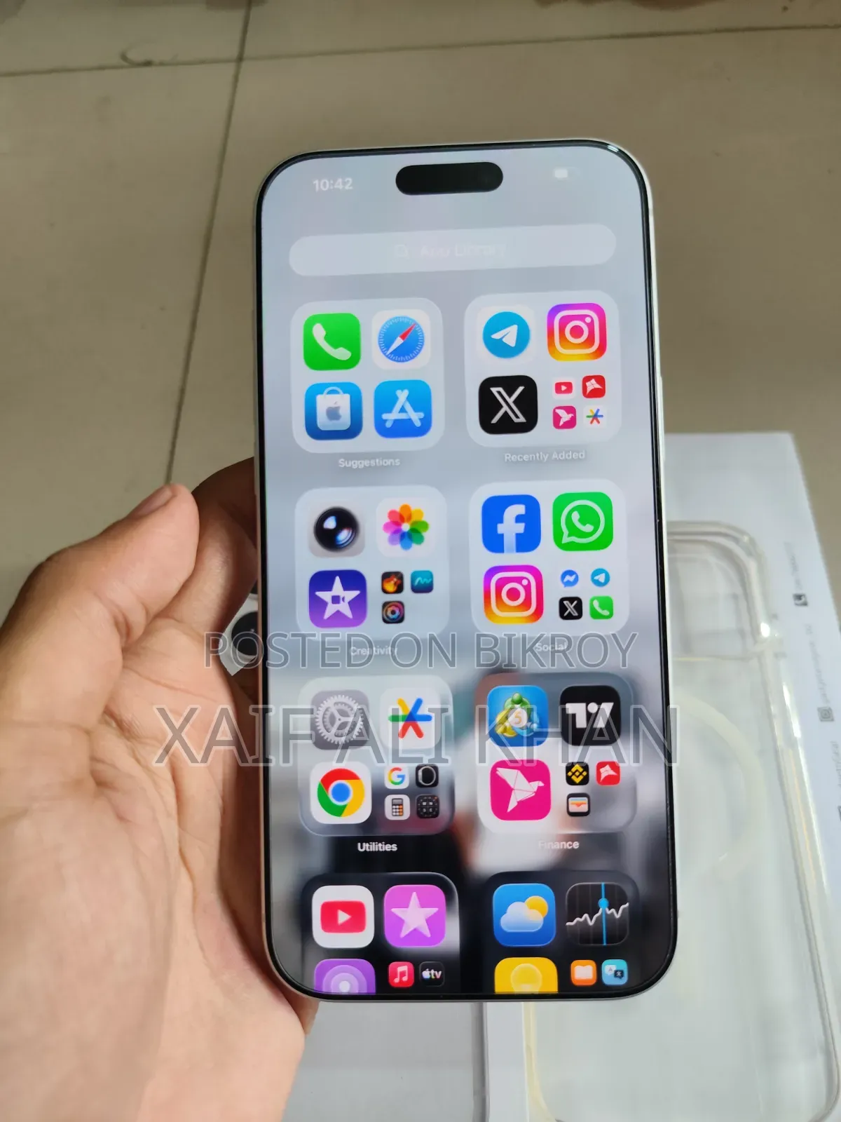 Apple iPhone 17 Pro Max 256 GB Silver
