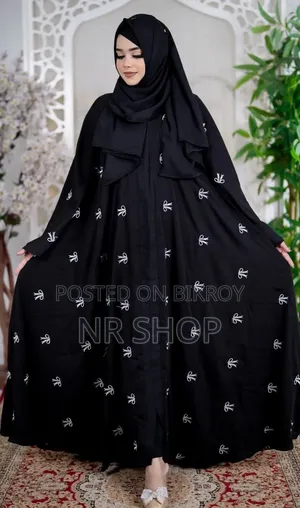 Embroidery Pakhi Borkha Inner and Koti Separate
