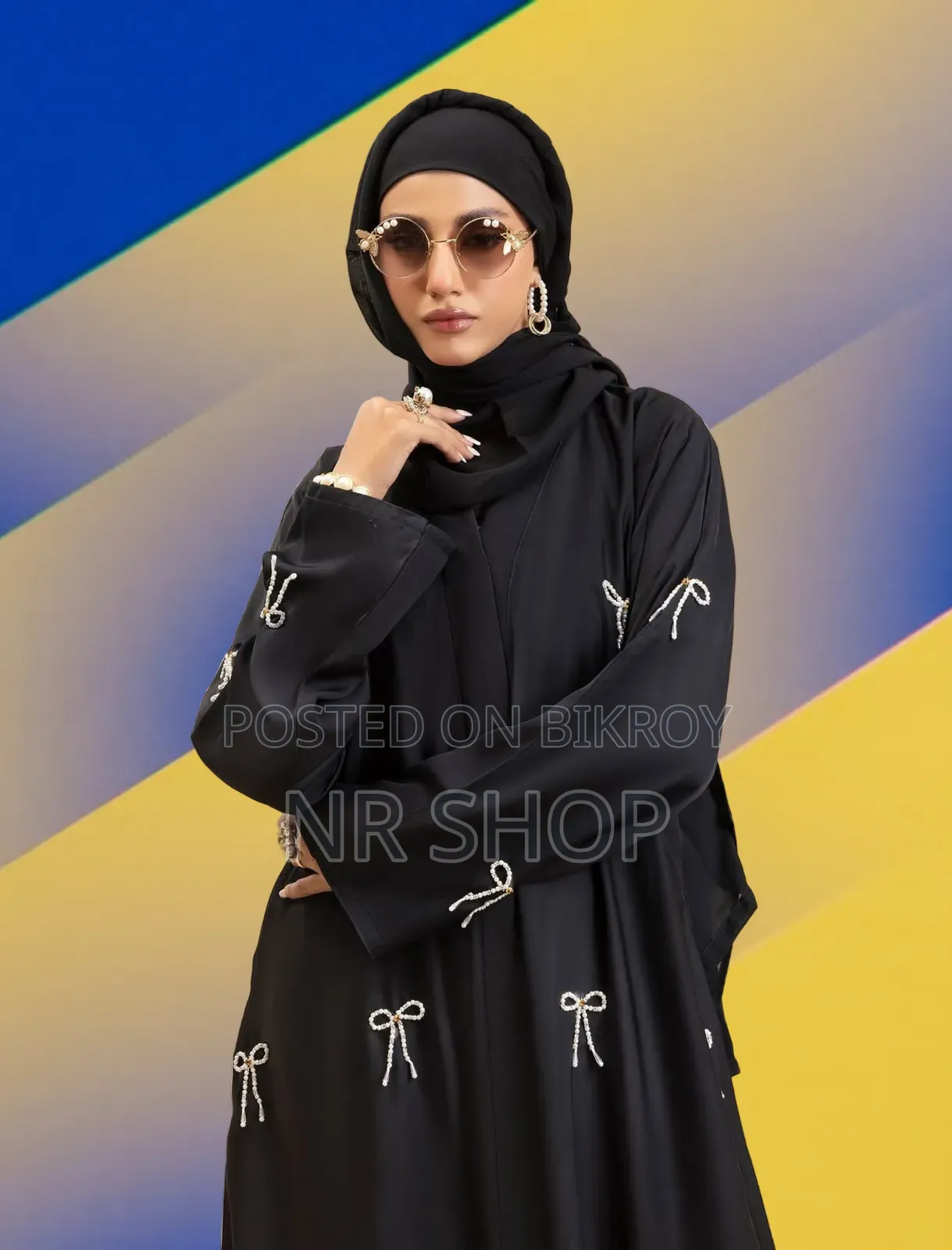 Arabian Gown Borka + Borka + Hijab