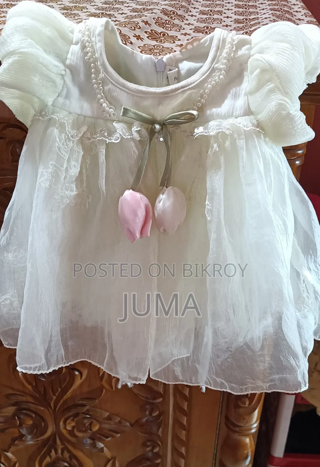 Rup-kotha Collection Baby Princess White Frock Price: 500tk Only